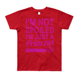 Youth Short Sleeve T-Shirt Spoiled / Princess