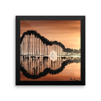 Framed poster Guitar