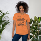 Short-Sleeve Unisex T-Shirt   COCOON?