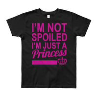 Youth Short Sleeve T-Shirt Spoiled / Princess