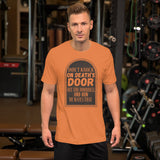 Short-Sleeve Unisex T-Shirt --- 'Knocking on DEATH's Door...'