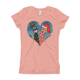 Girl's Oouey & Olga HEART T-Shirt