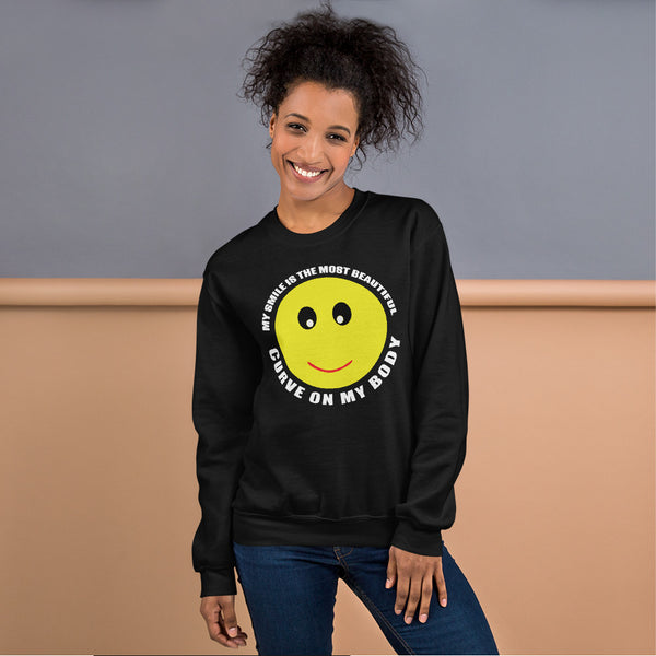 Sweatshirt--- My SMILE Curve