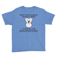 Youth Short Sleeve T-Shirt I'm Not a BEAR?