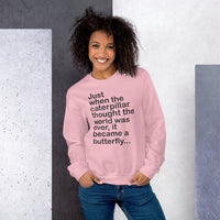 Sweatshirt --- GRACE Happens,--- BELIEVE.
