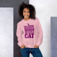 Sweatshirt ---  Cat Cuddler