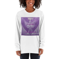 Long sleeve t-shirt BELIEVE - Trump 2020