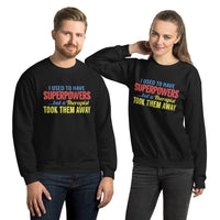 Unisex Sweatshirt --- 'Attitude Adjustment'