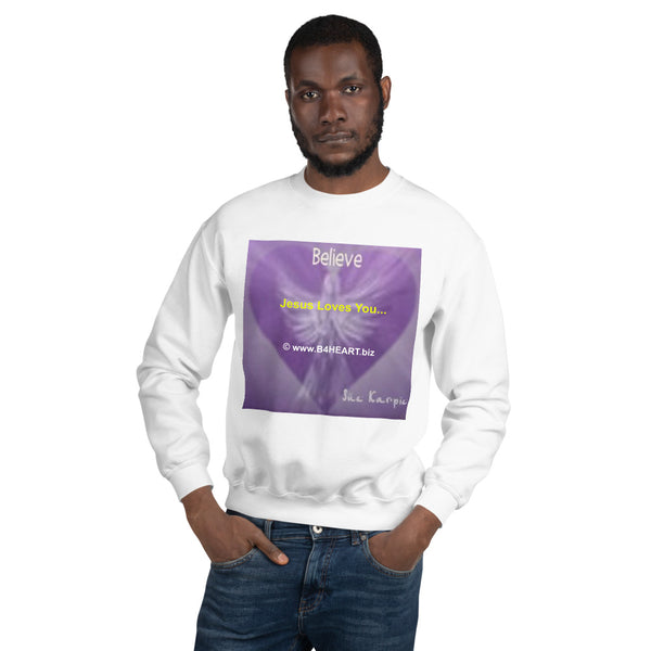 Sweatshirt --- Jesus Loves You...
