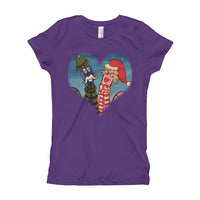 Girl's Oouey & Olga HEART T-Shirt