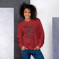 Sweatshirt --- GRACE Happens,--- BELIEVE.