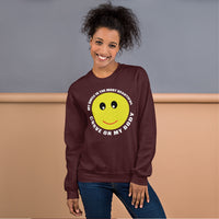 Sweatshirt--- My SMILE Curve