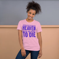 Sort-Sleeve Unisex T-Shirt --- Destination DEATH