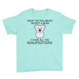 Youth Short Sleeve T-Shirt I'm Not a BEAR?