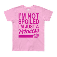 Youth Short Sleeve T-Shirt Spoiled / Princess