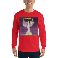 Long Sleeve T-Shirt--- GRACE Happens! Divine Intervention... Trump 2020!