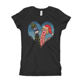 Girl's Oouey & Olga HEART T-Shirt