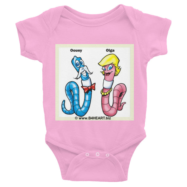 Infant Bodysuit The LOVE Worms