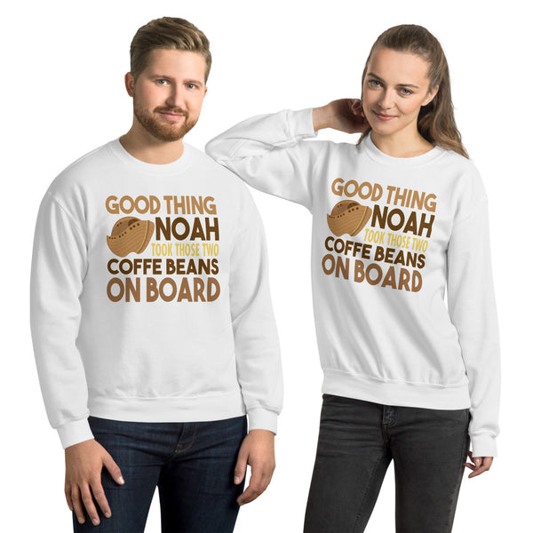 Sweatshirt --- Thank God for COFFEE?