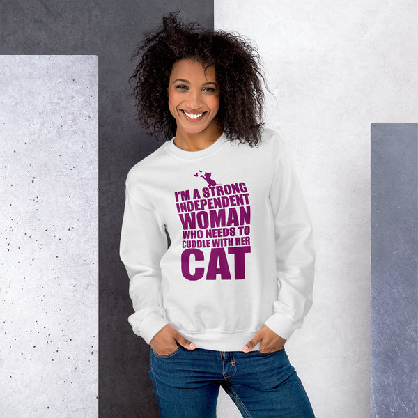 Sweatshirt ---  Cat Cuddler