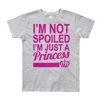 Youth Short Sleeve T-Shirt Spoiled / Princess