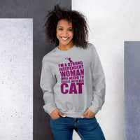 Sweatshirt ---  Cat Cuddler