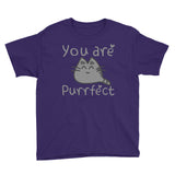 Youth Short Sleeve You are PURRfect  T-Shirt
