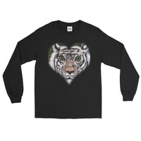 Long Sleeve White Tiger T-Shirt