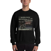 Sweatshirt Socialism SUCKS... Wake Up America! Trump 2020...