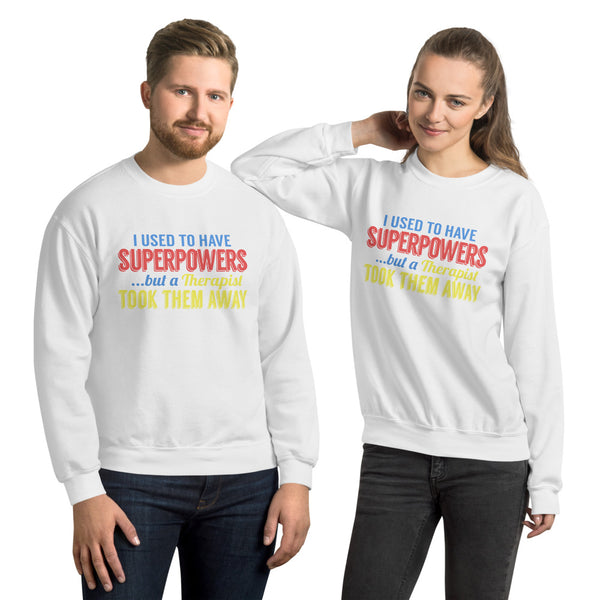 Unisex Sweatshirt --- 'Attitude Adjustment'