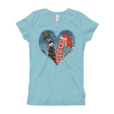 Girl's Oouey & Olga HEART T-Shirt