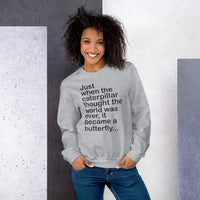 Sweatshirt --- GRACE Happens,--- BELIEVE.