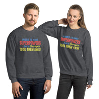 Unisex Sweatshirt --- 'Attitude Adjustment'
