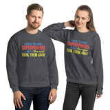 Unisex Sweatshirt --- 'Attitude Adjustment'