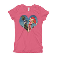 Girl's Oouey & Olga HEART T-Shirt