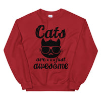 Sweatshirt - - - 'CATS Are Just AWESOME...'