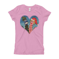 Girl's Oouey & Olga HEART T-Shirt