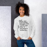 Sweatshirt --- GRACE Happens,--- BELIEVE.
