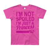 Youth Short Sleeve T-Shirt Spoiled / Princess