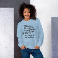 Sweatshirt --- GRACE Happens,--- BELIEVE.