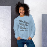 Sweatshirt --- GRACE Happens,--- BELIEVE.