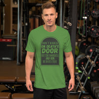 Short-Sleeve Unisex T-Shirt --- 'Knocking on DEATH's Door...'