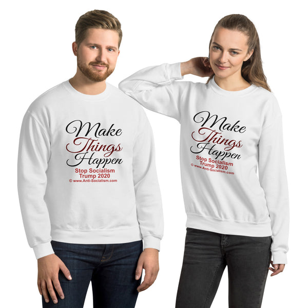 Sweatshirt --- 'STOP Socialism, Trump 2020...'