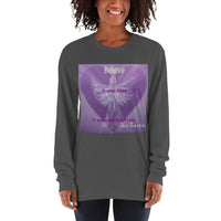 Long sleeve t-shirt BELIEVE - Trump 2020