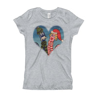 Girl's Oouey & Olga HEART T-Shirt